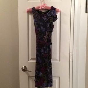 Floral shift dress